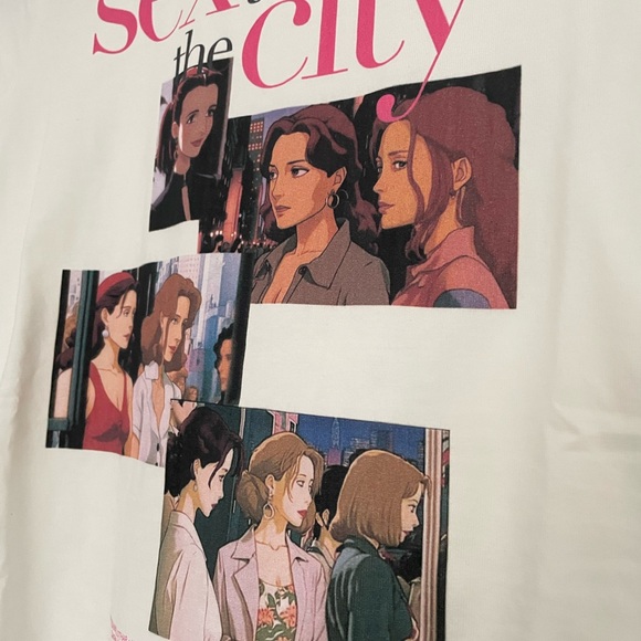 Praying Sex and the City Anime tee - Picture 2 of 6